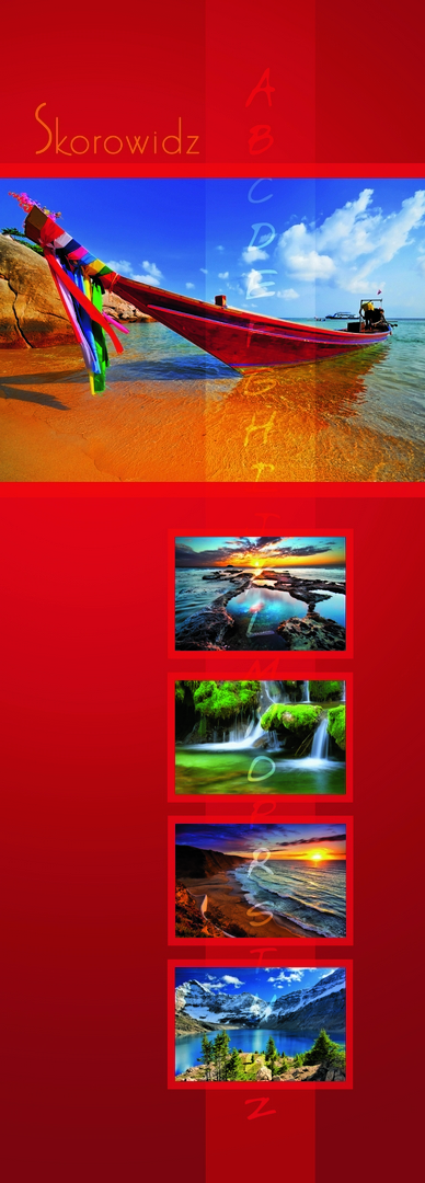 Skorowidz 105mmx297mm TO Kreska